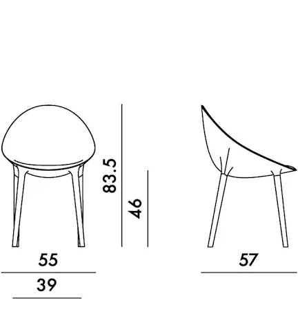 MR IMPOSSIBLE CHAIR KARTELL DESIGNER P.STARCK - immagine 3